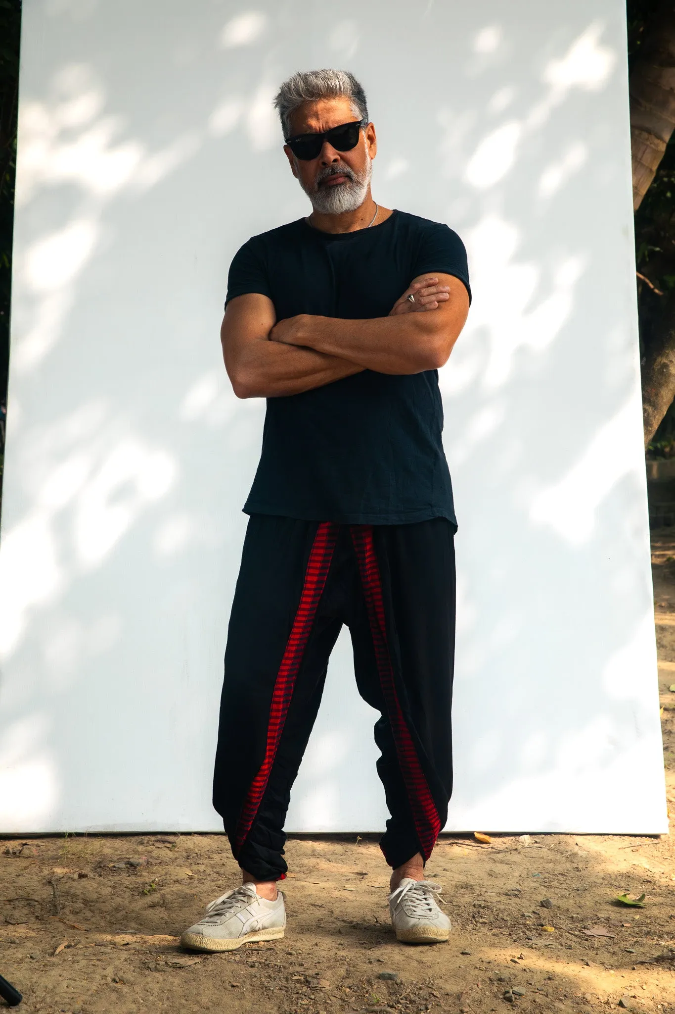 PACK: Black/Maroon Dual Dhoti Pants   Maroon PJs