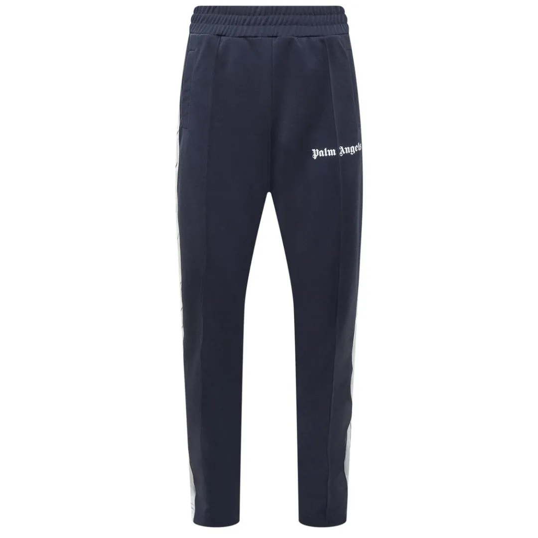 Palm Angels Mens Sweat Pants PMCJ001C99FAB0014601 Blue