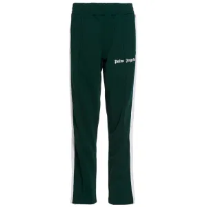 Palm Angels Mens Sweat Pants PMCJ001C99FAB0015501 Green
