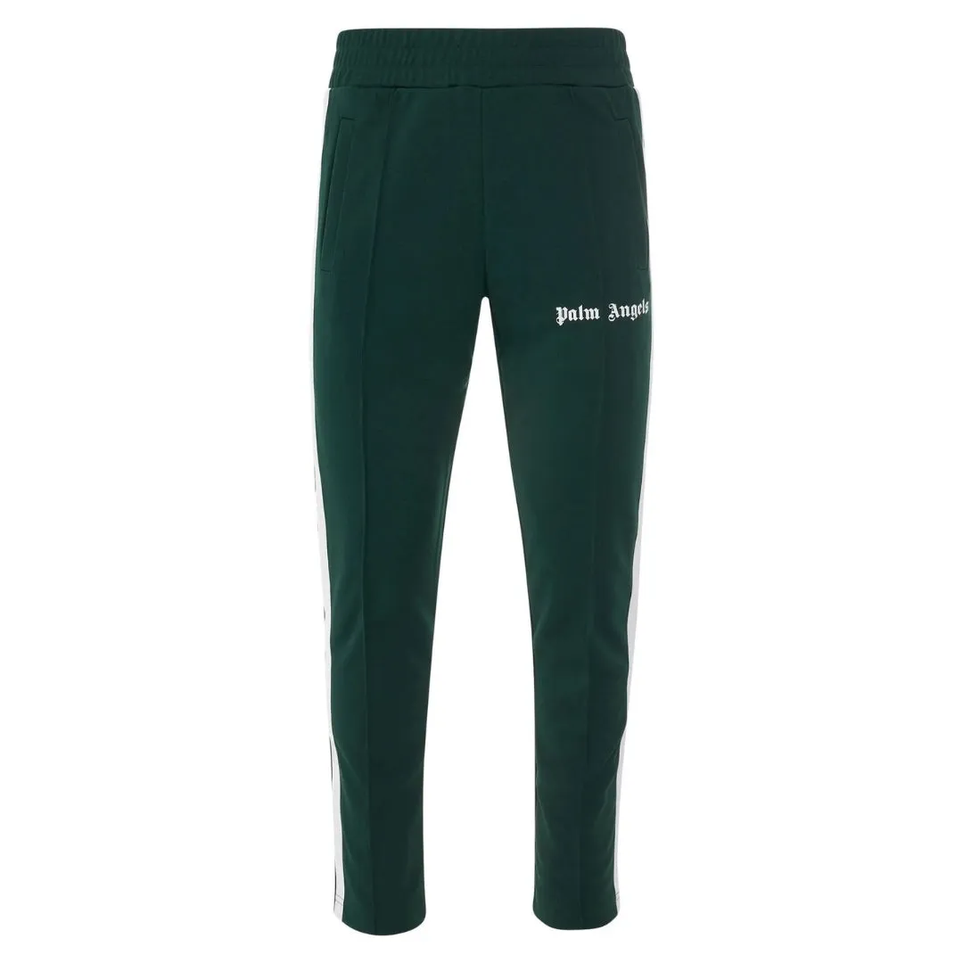 Palm Angels Mens Sweat Pants PMCJ005C99FAB0015501 Green