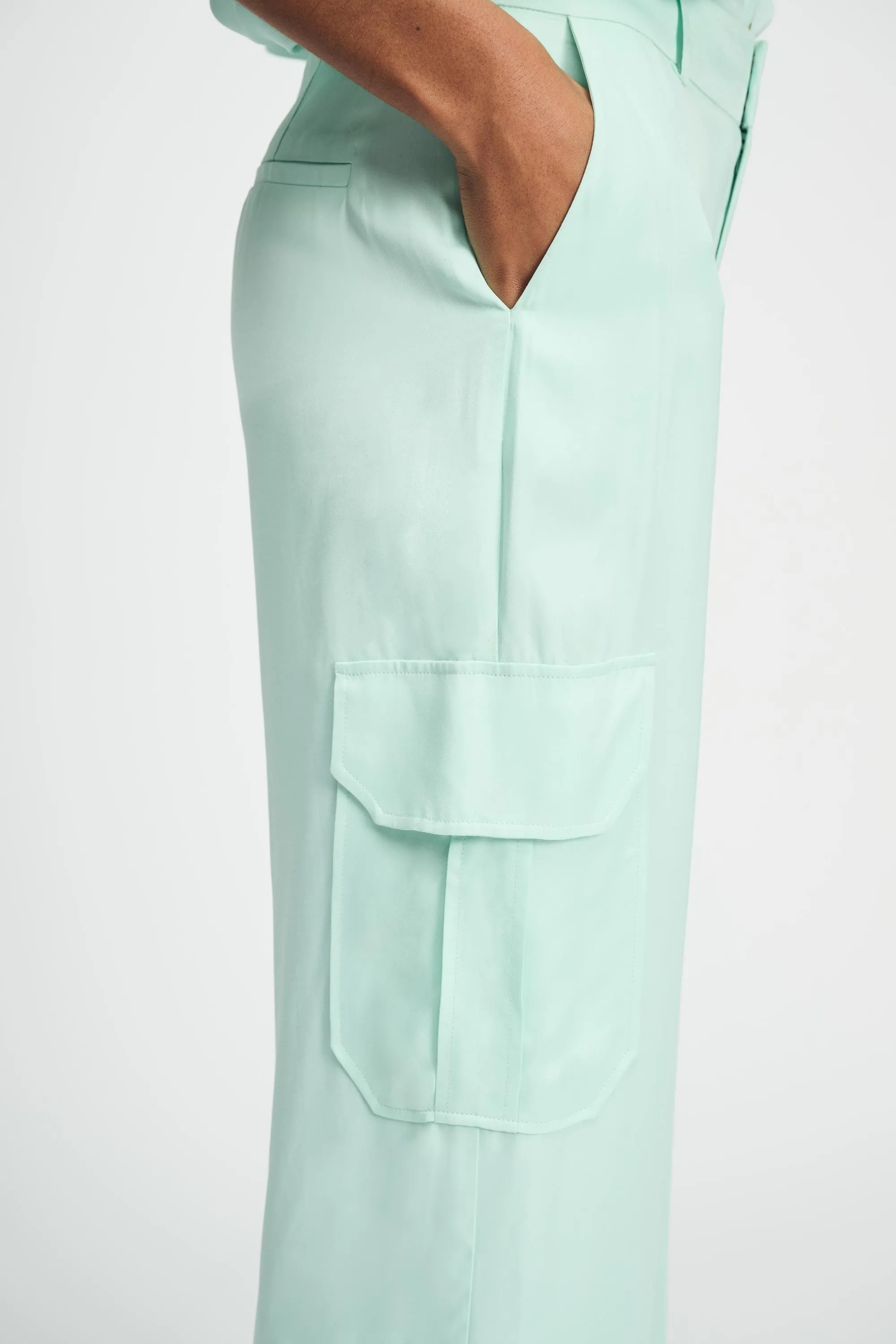 PANTS - Satin Fresh Mint