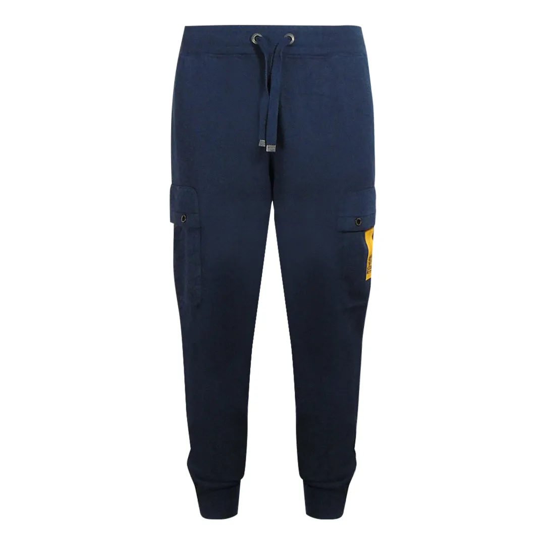 Parajumpers Mens Black Stone 316 Sweatpants Navy Blue