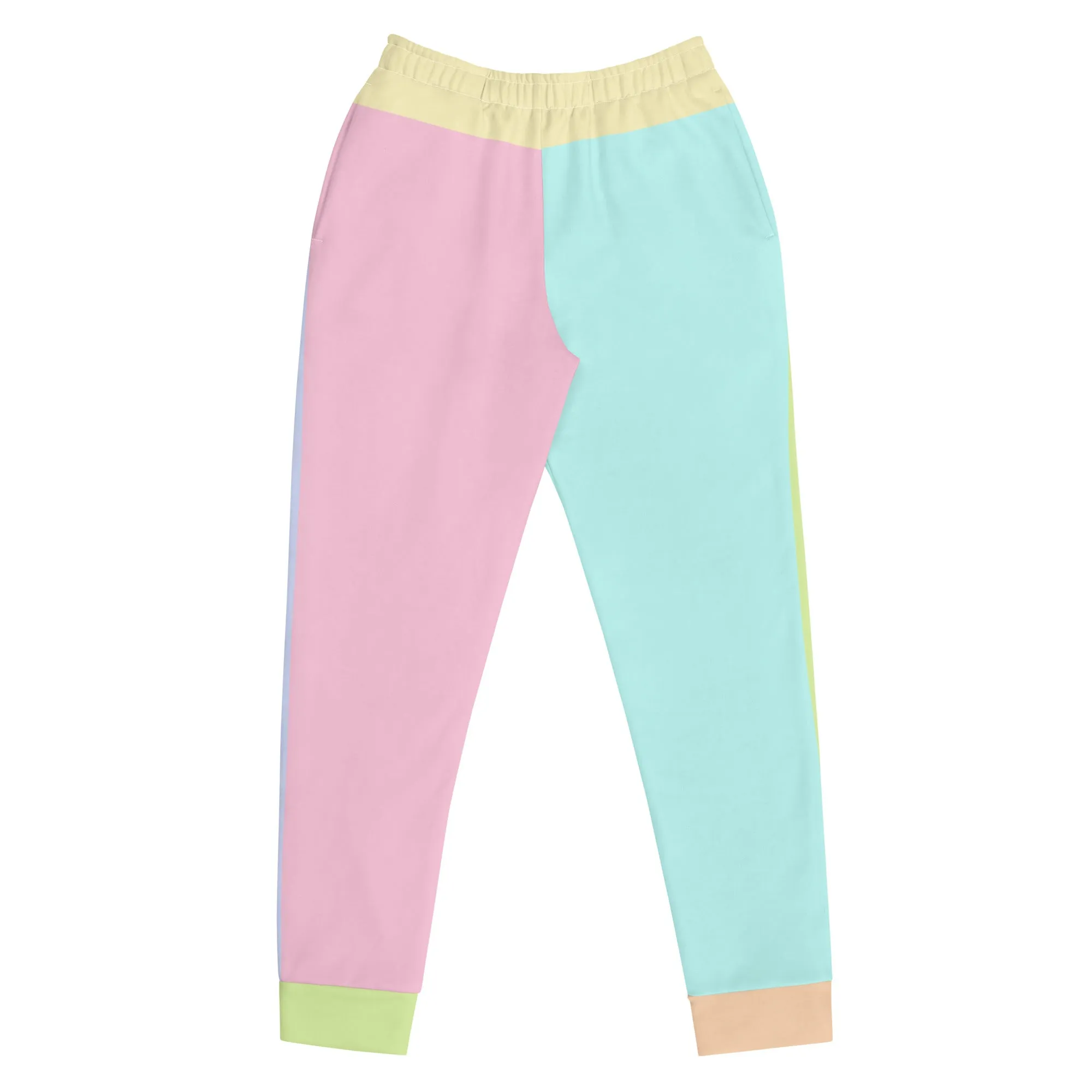Pastel Colorblock Women&#39;s Sized Joggers