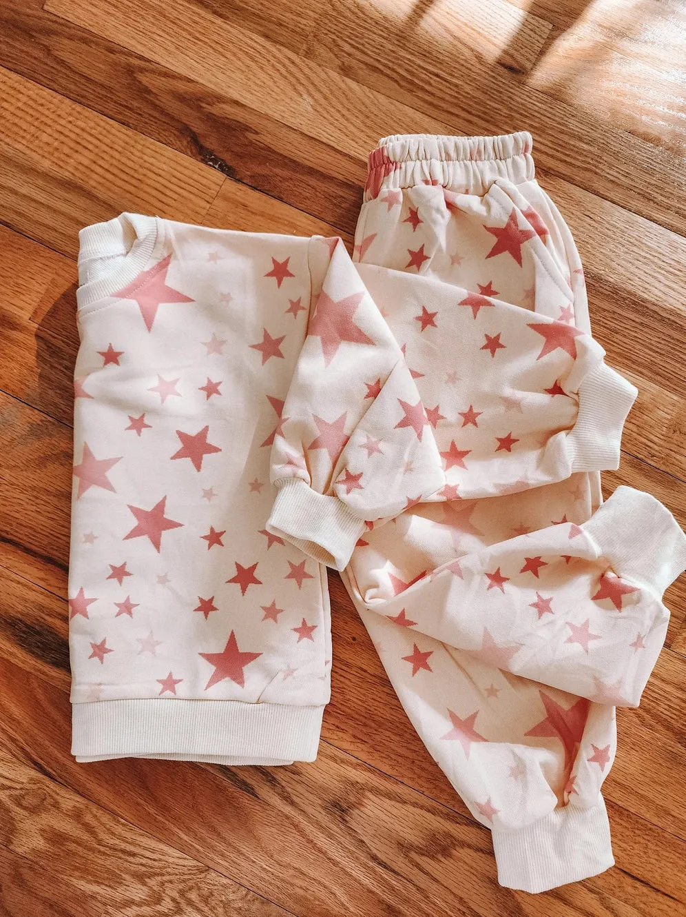 Pink Stars Lounge Set