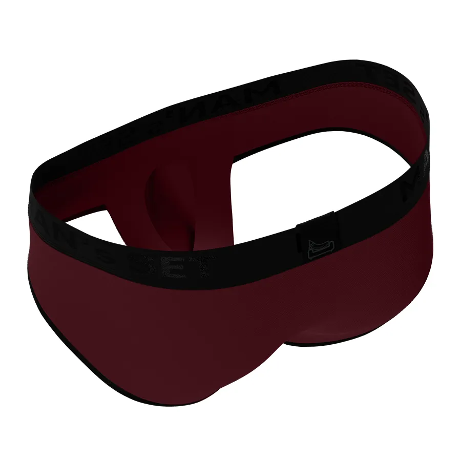 PowerStretch Brief OpenFly, Burgundy