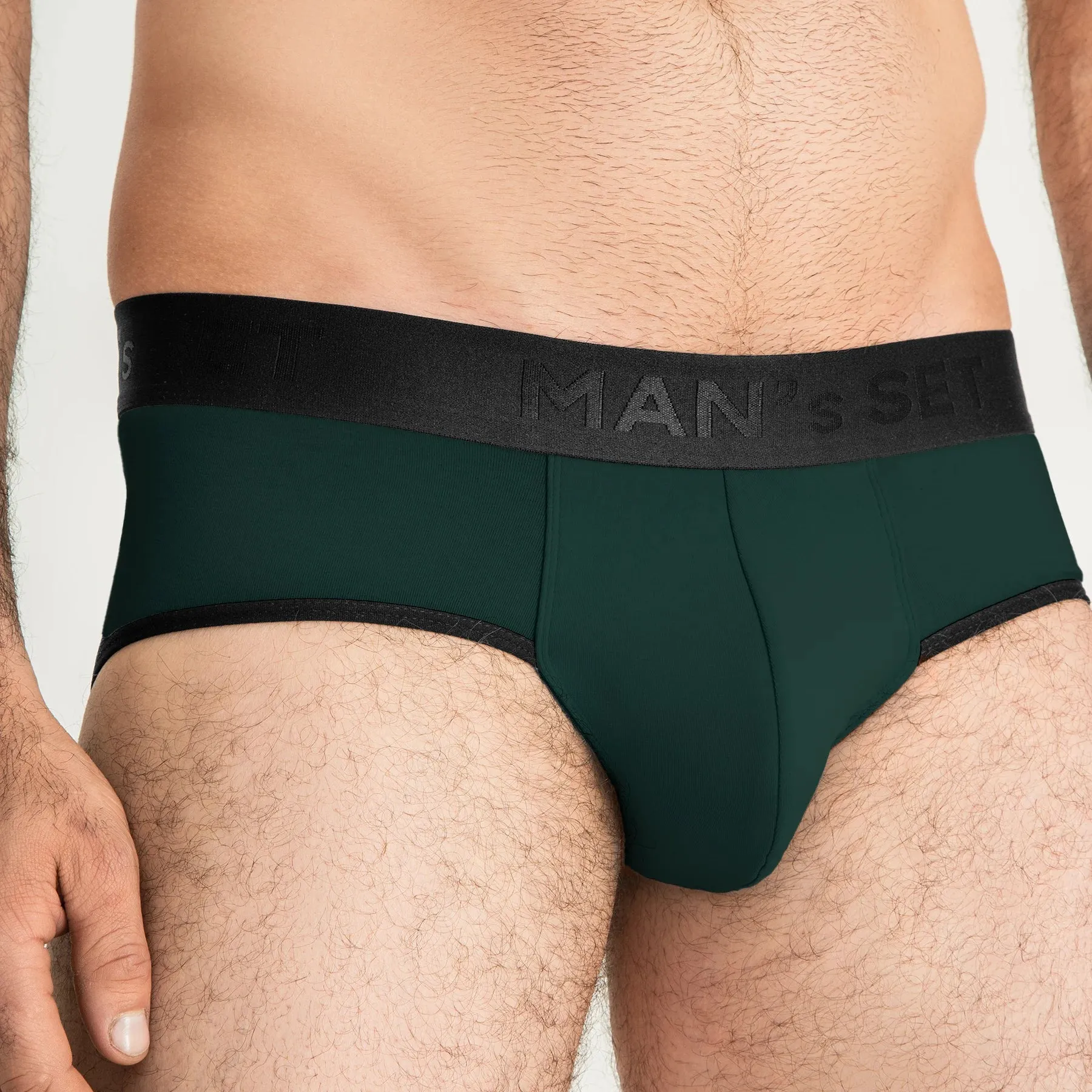 PowerStretch Brief OpenFly, Forest Green