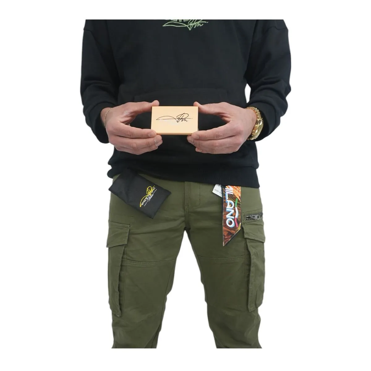 Premium Milano Cargo Green Pants