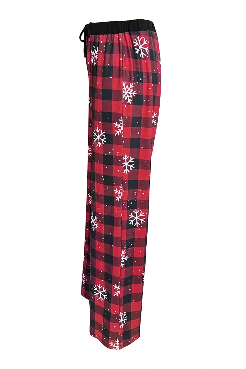 PS3242 Snakeflake Christmas Pants