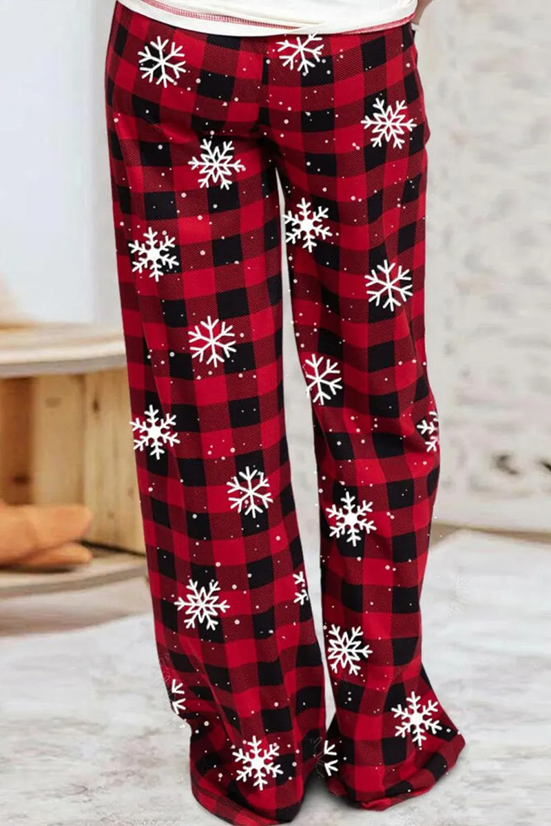 PS3242 Snakeflake Christmas Pants