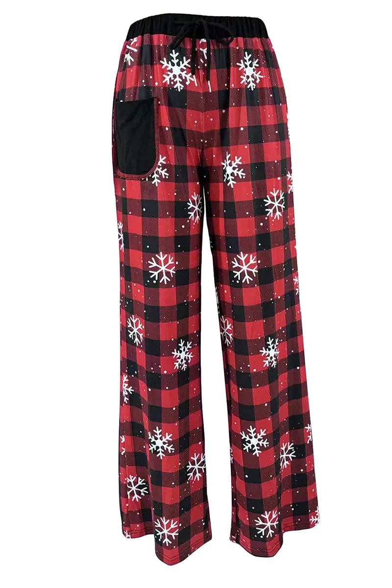 PS3242 Snakeflake Christmas Pants