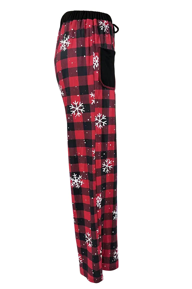 PS3242 Snakeflake Christmas Pants