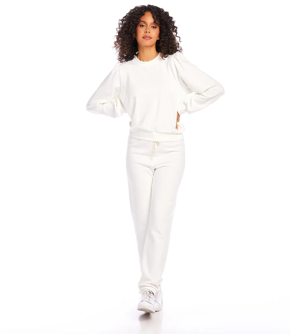 Puff Sleeve Sweatshirt