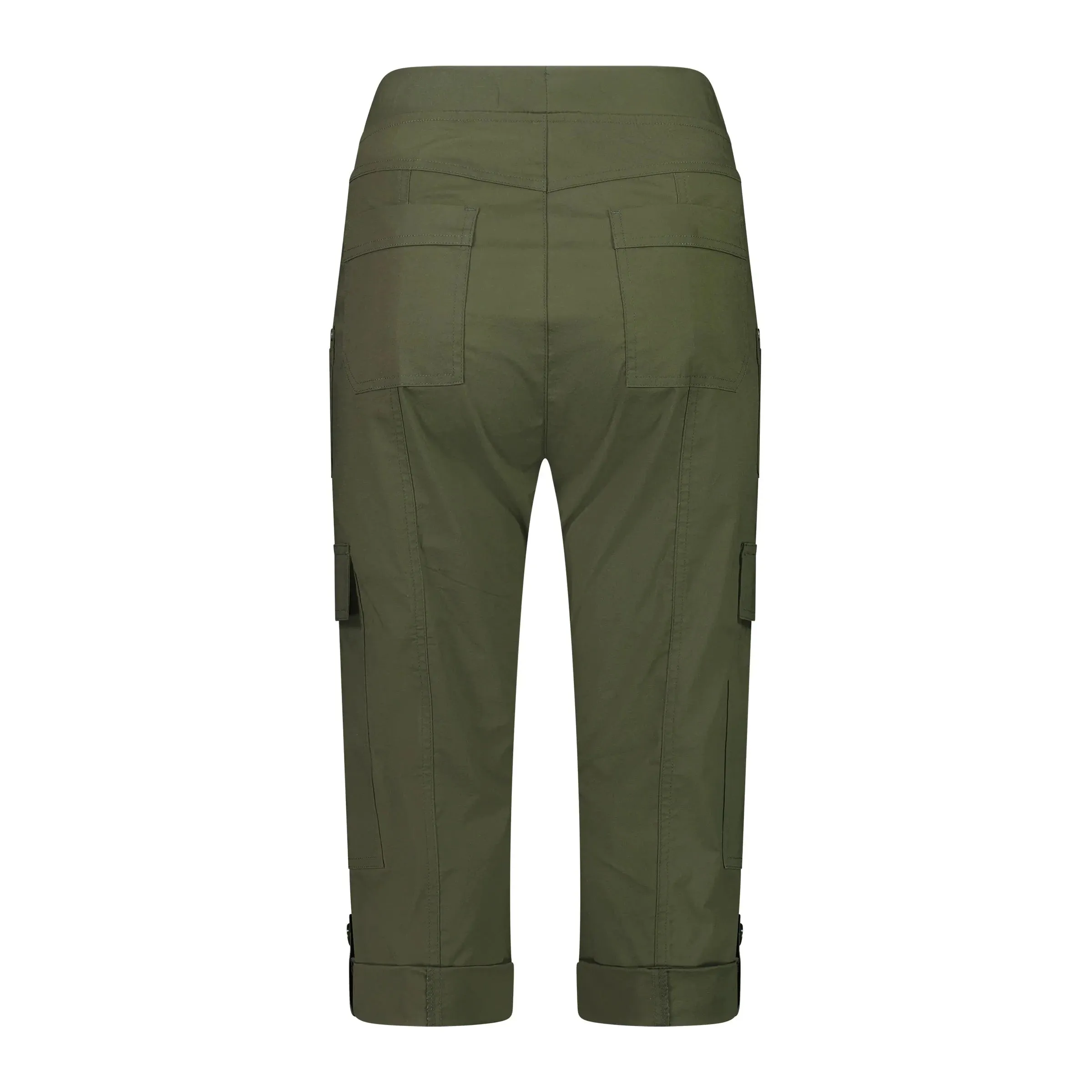 Pull On Cargo Pants - Khaki