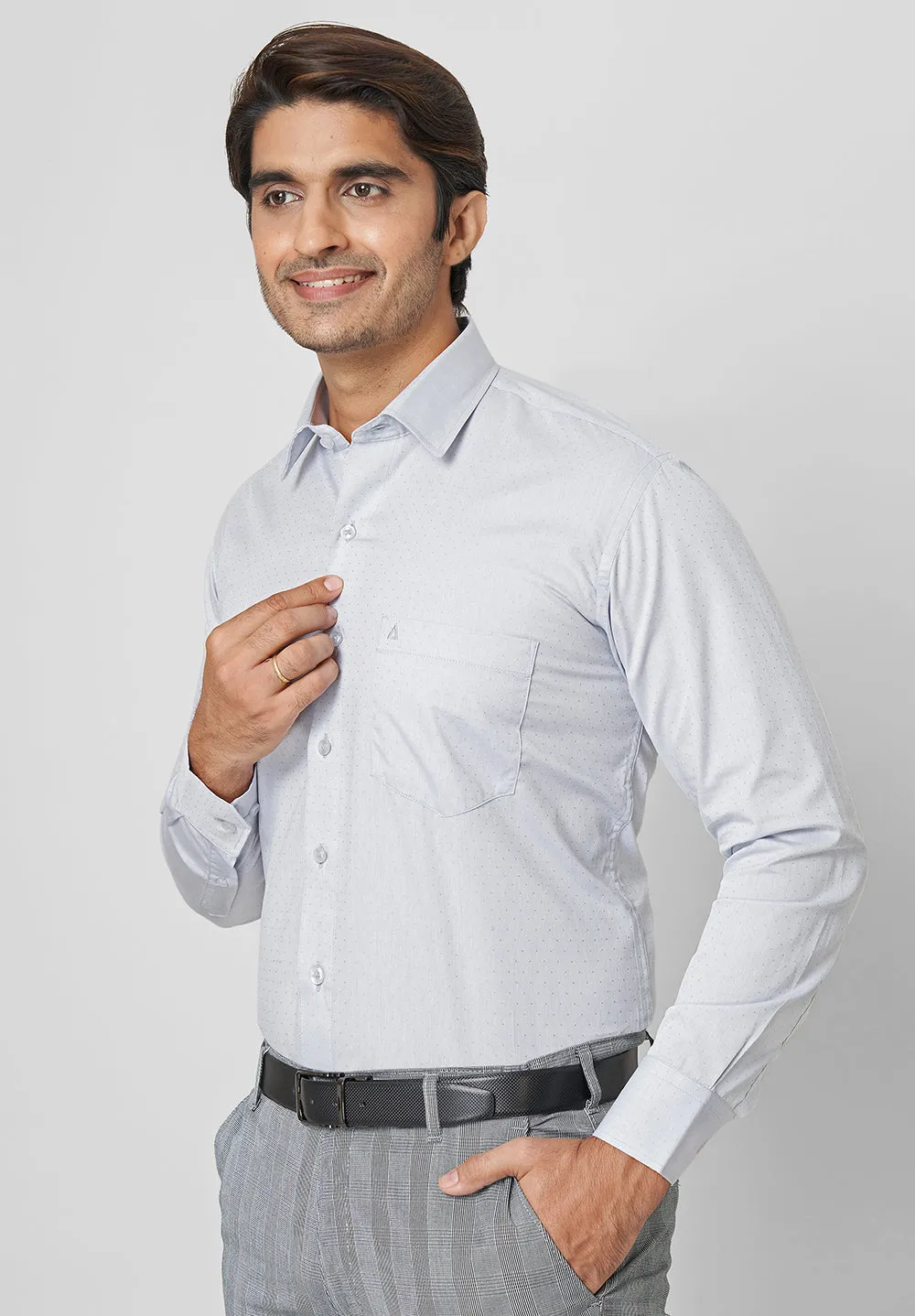 Pure Cotton Formal-Regular Fit Shirt - 42621