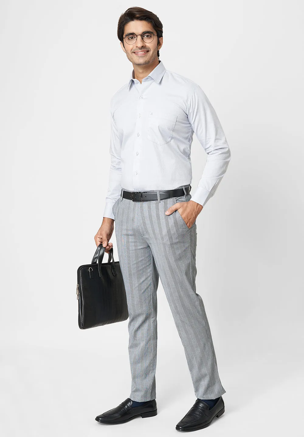 Pure Cotton Formal-Regular Fit Shirt - 42621