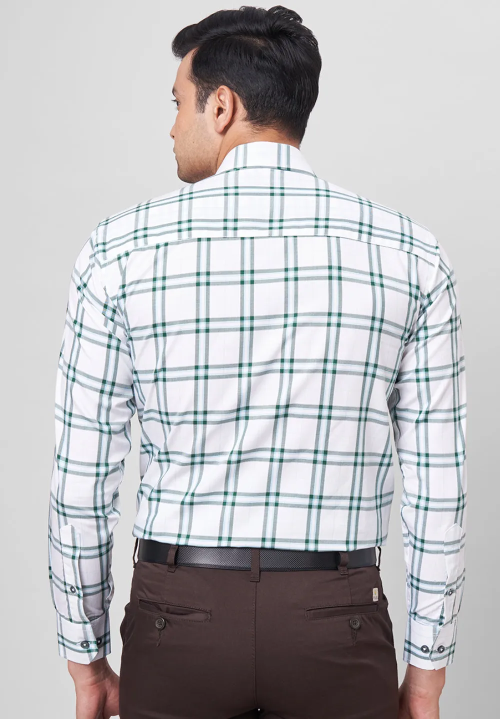 Pure Cotton Formal-Regular Fit Shirt - 42663