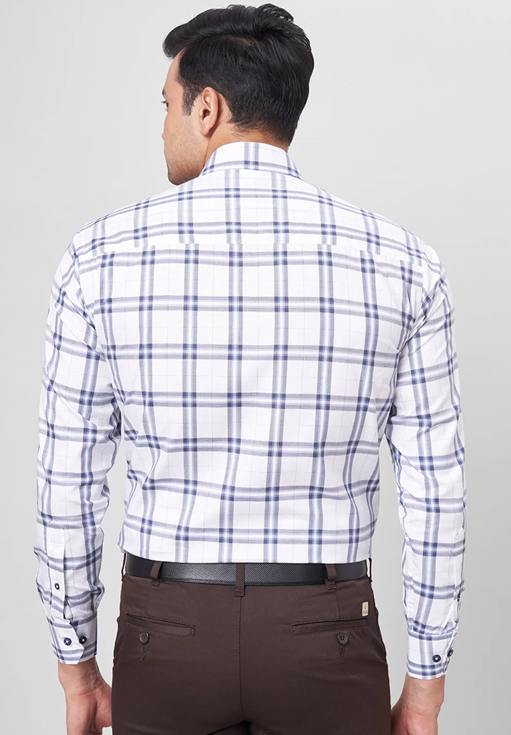 Pure Cotton Formal-Regular Fit Shirt - 42664