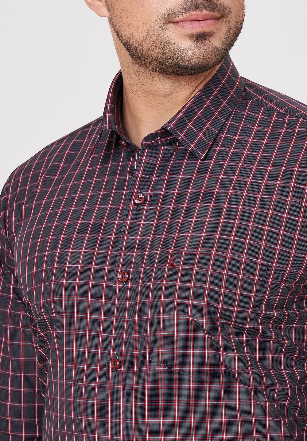 Pure Cotton Formal-slim Fit Shirt - S43287