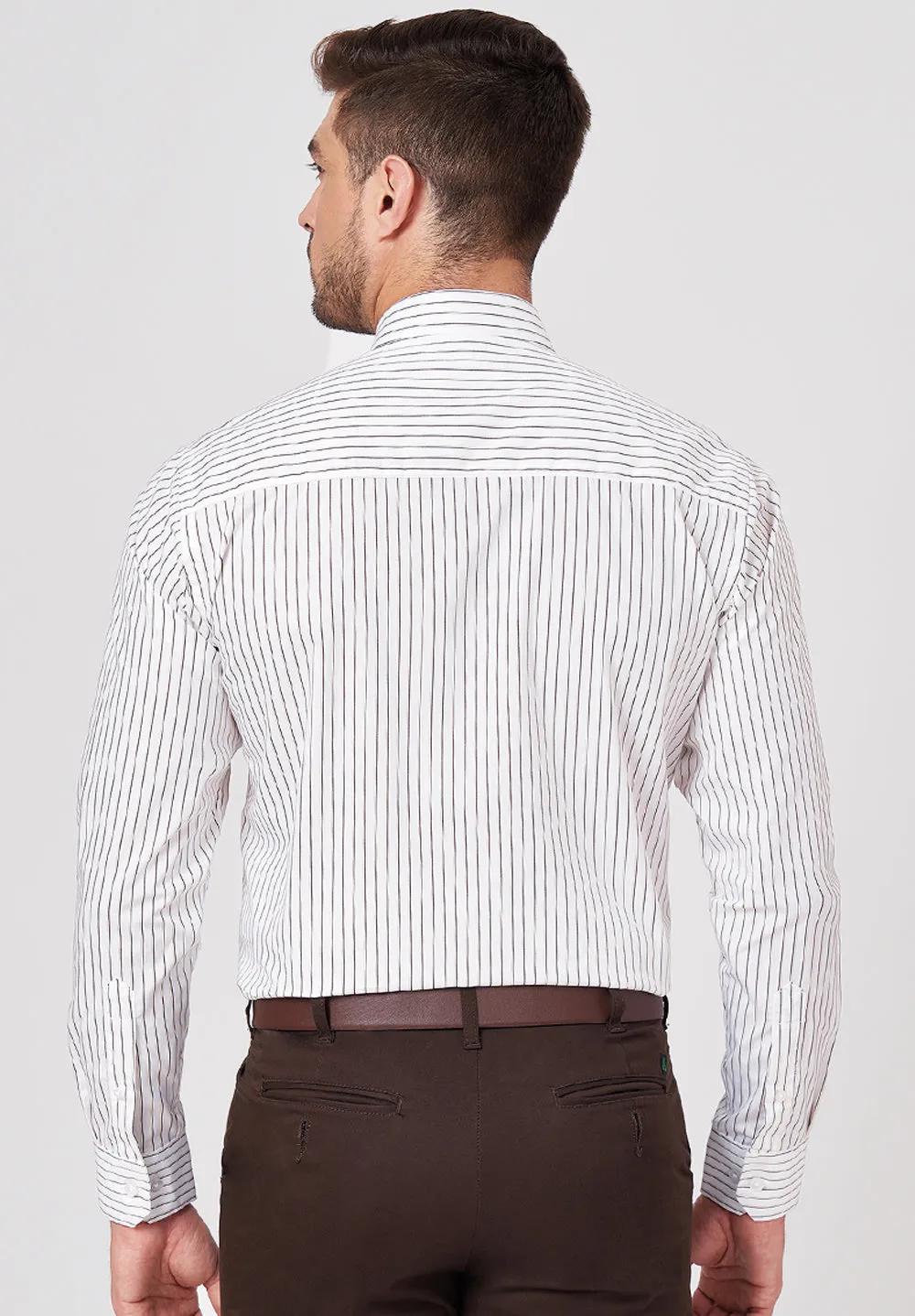 Pure Cotton Formal-slim Fit Shirt - S43300