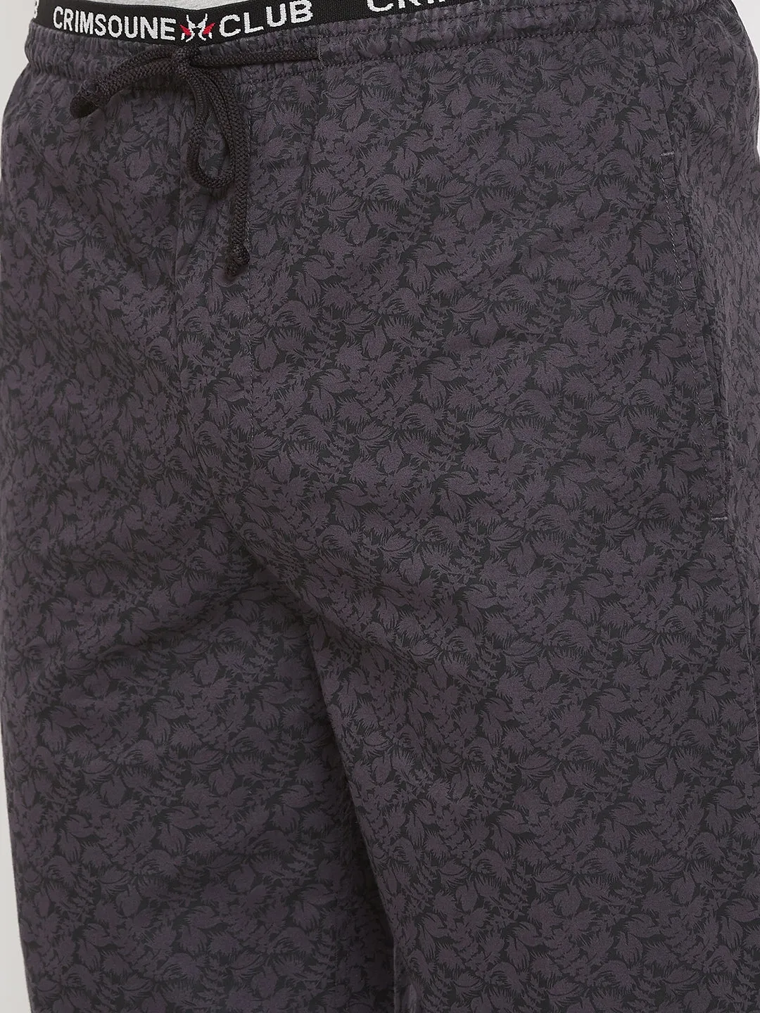 Purple Printed Lounge Pants