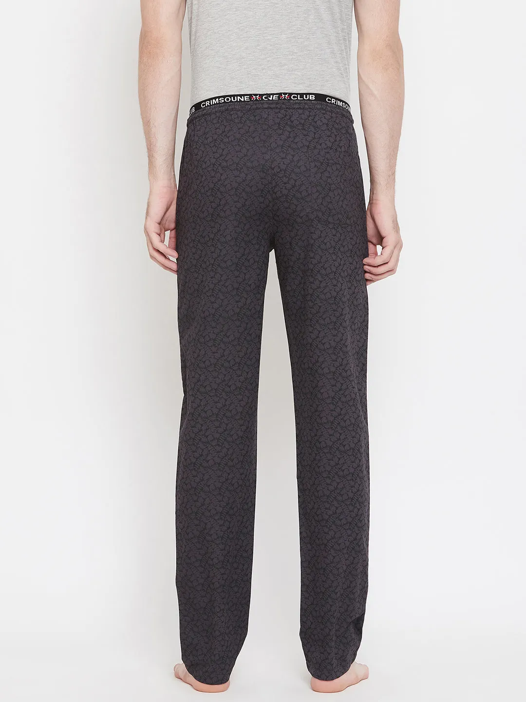 Purple Printed Lounge Pants