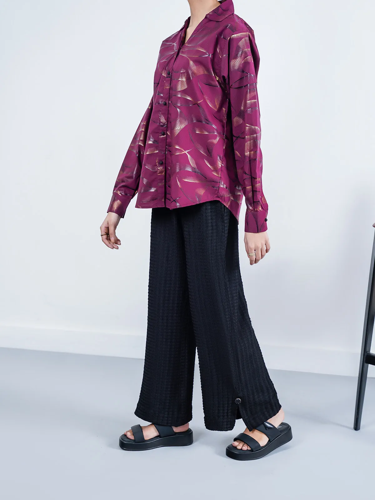"EMILIO" Casual Regular Fit Woven Trouser