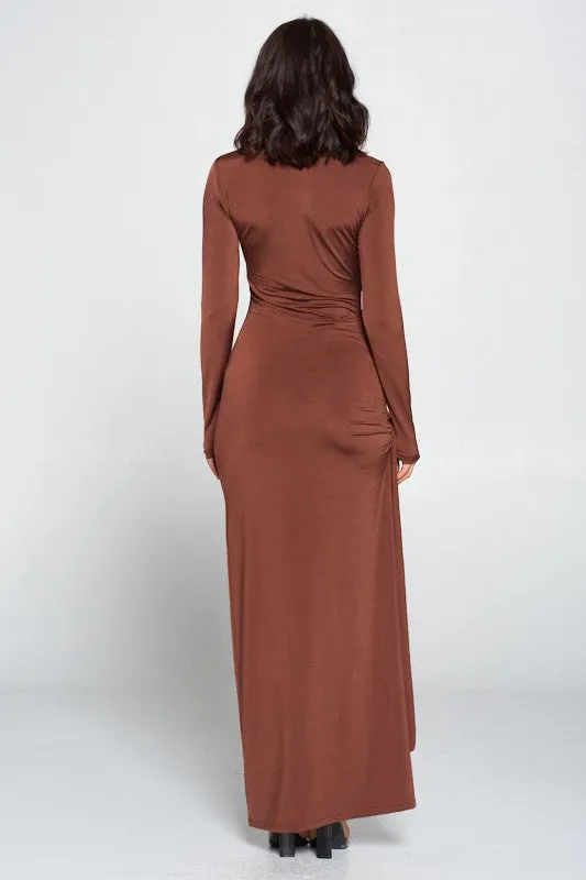 "Wrapped in Chocolate" Dress