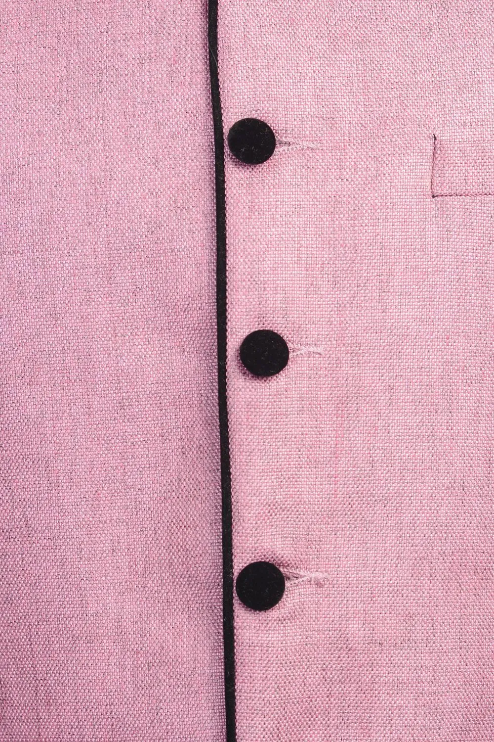 Rayon Pink Modi Nehru Jacket