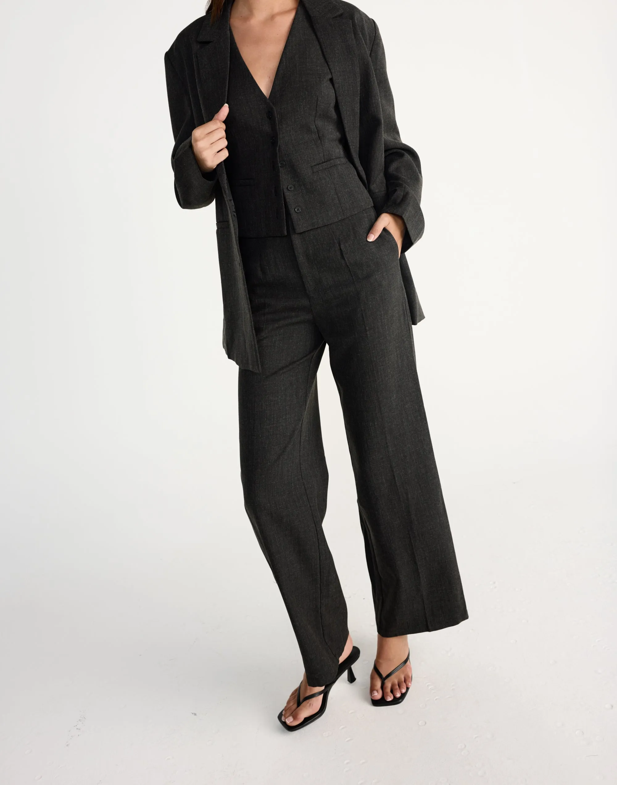 Reagan Pants (Black Marle)