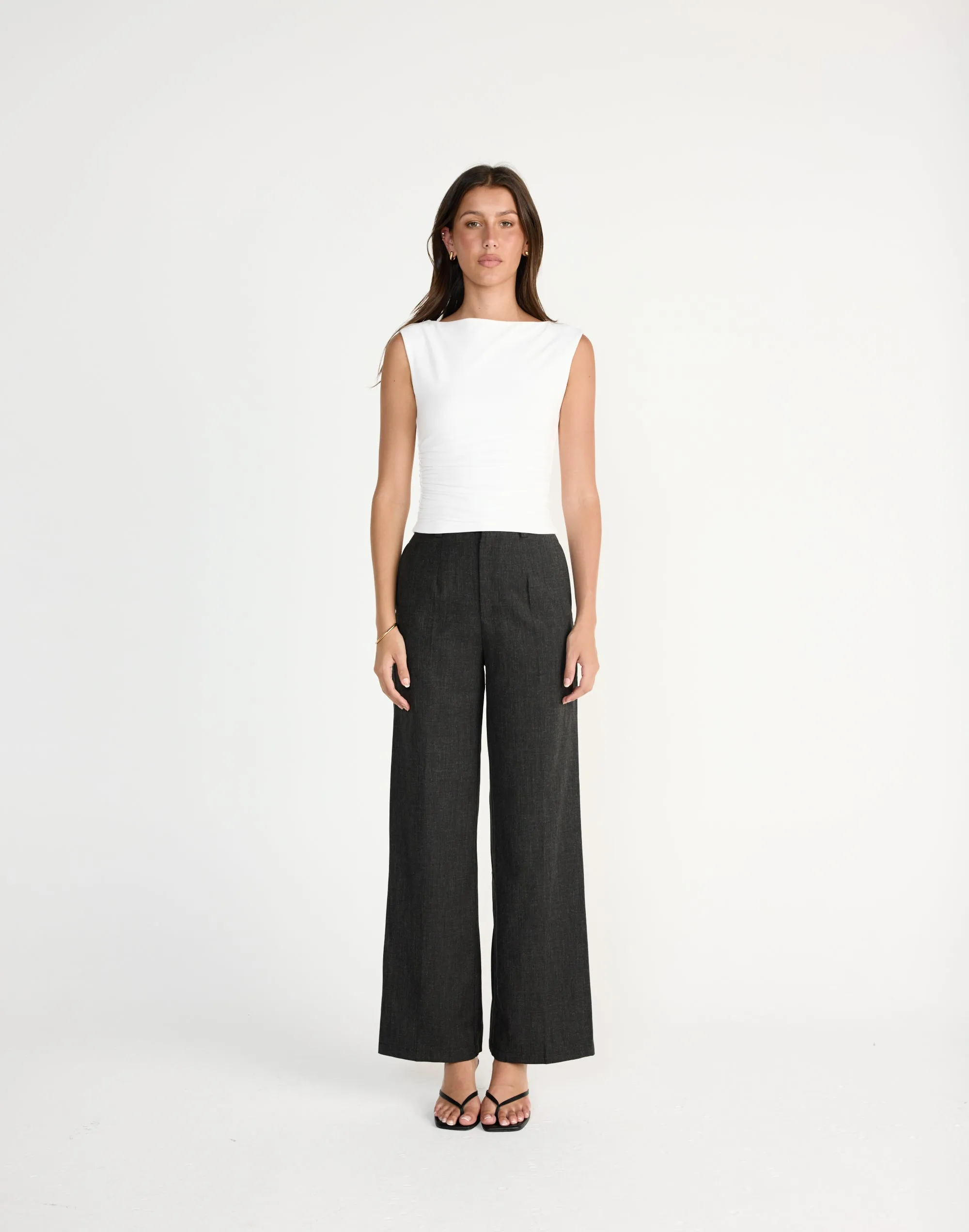 Reagan Pants (Black Marle)