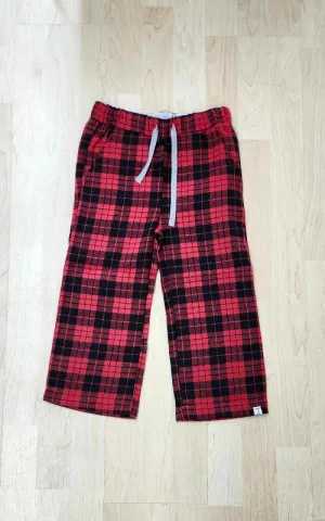 Red/Black plaid lounge pants