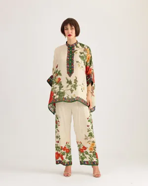 Redoute : Chanel - Ivory/Emerald