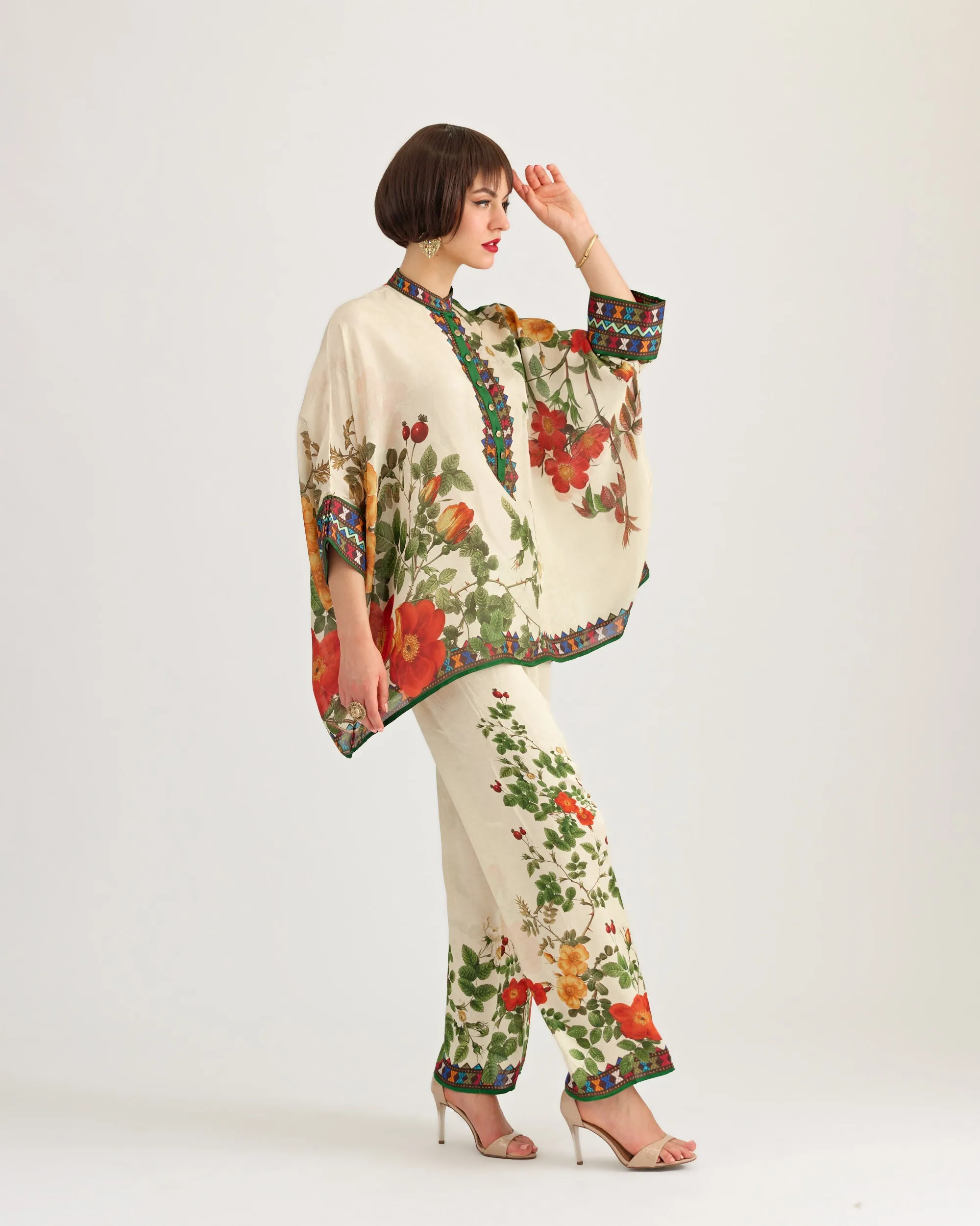 Redoute : Chanel - Ivory/Emerald