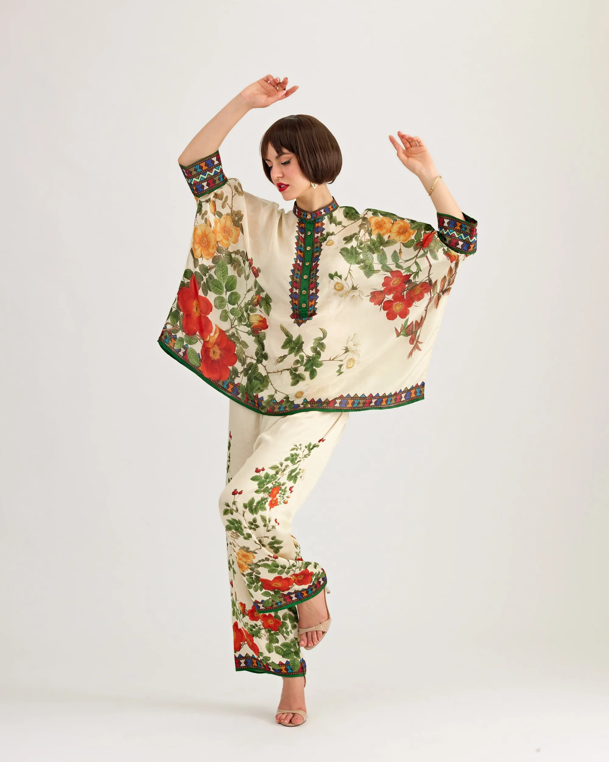 Redoute : Chanel - Ivory/Emerald