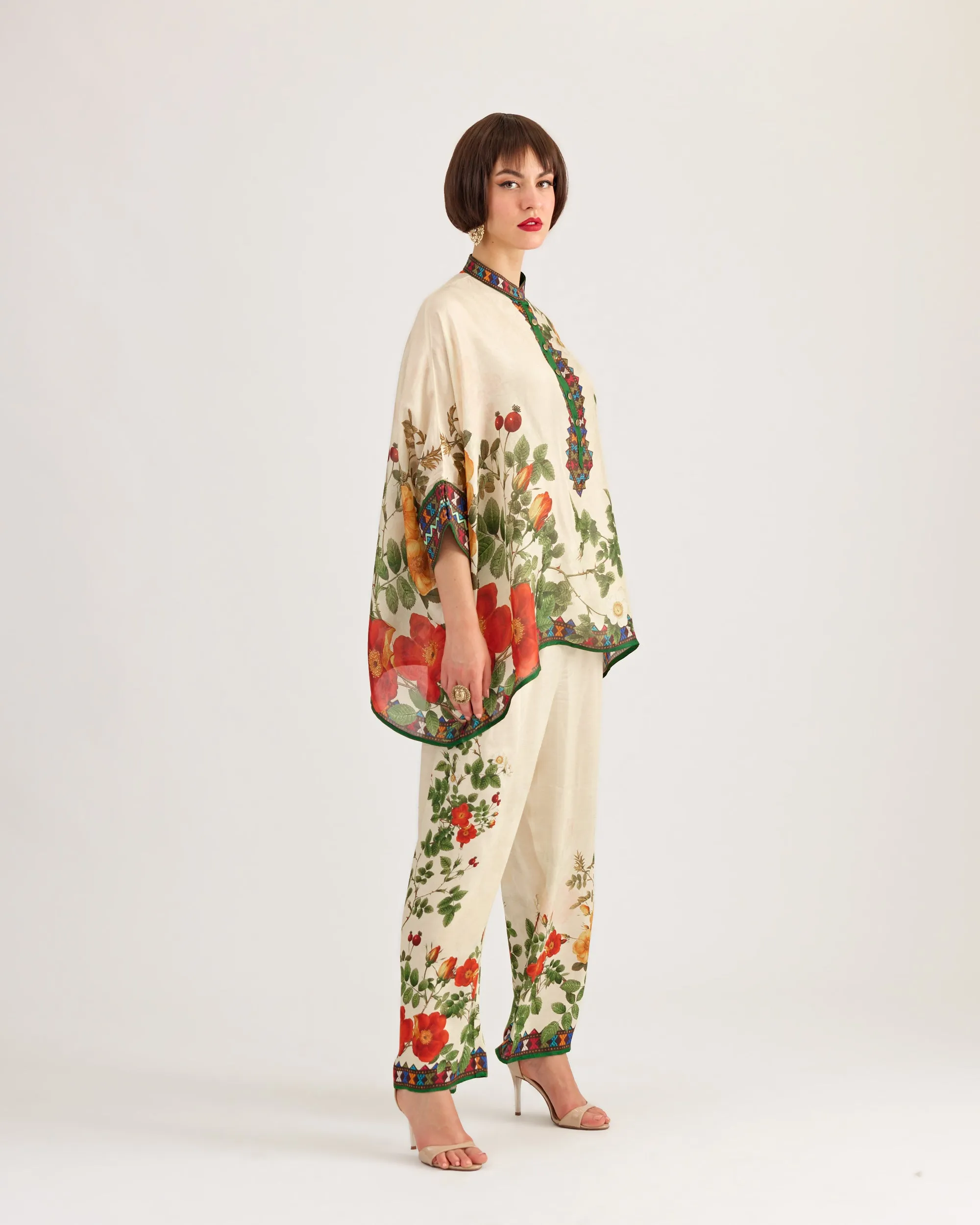 Redoute : Chanel - Ivory/Emerald