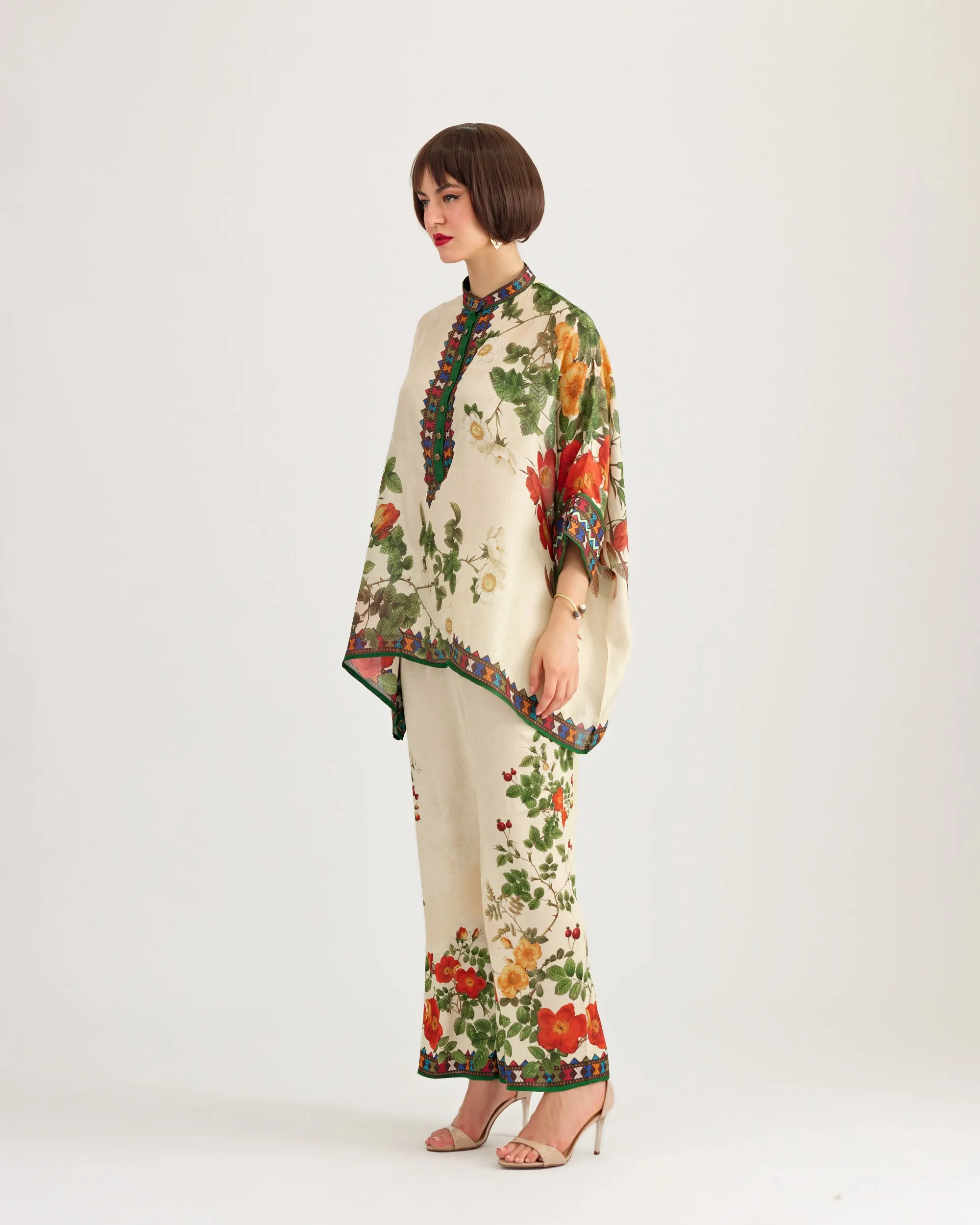 Redoute : Chanel - Ivory/Emerald