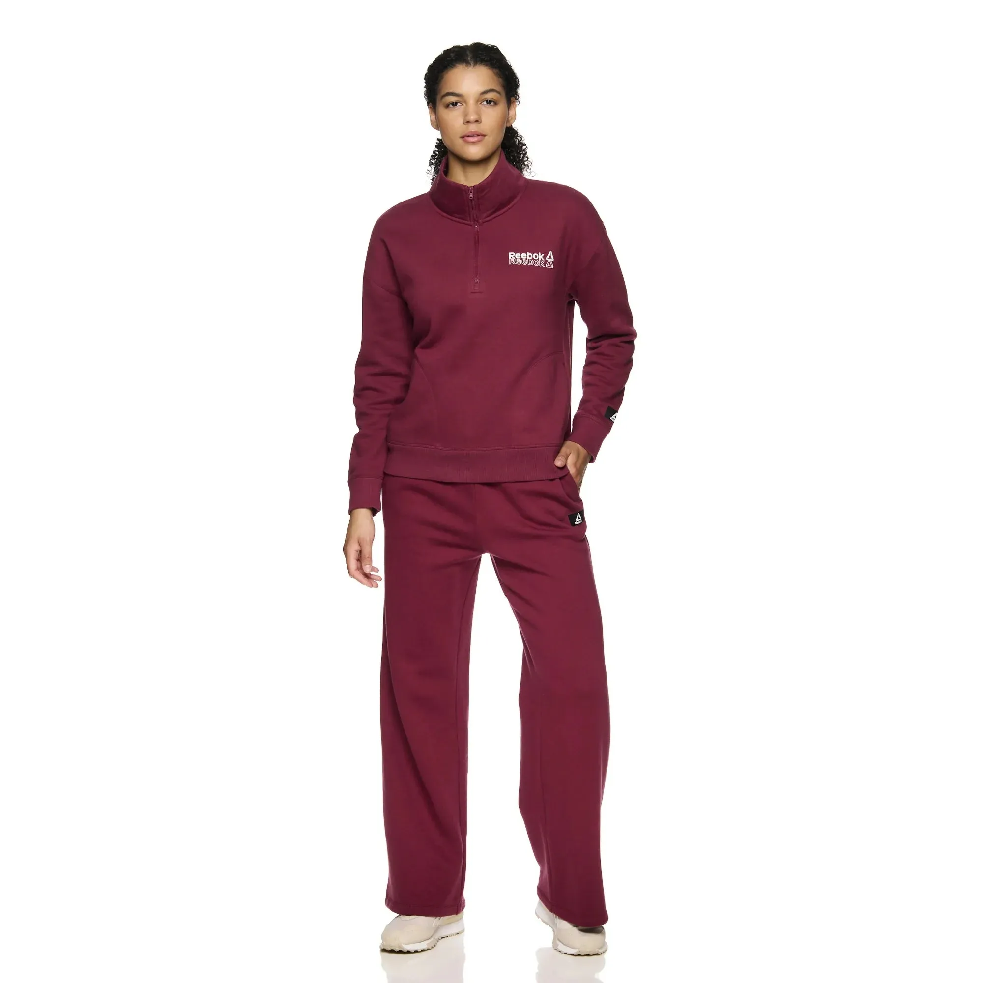 Reebok Women’s After Class Wide Leg Pant with Pockets
