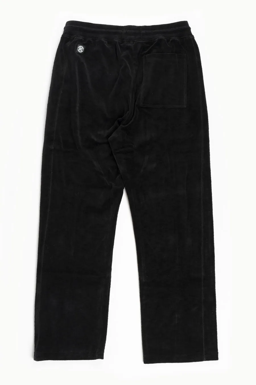 REIGNING CHAMP X JIDE OSIFESO KNIT VELOUR PANT BLACK
