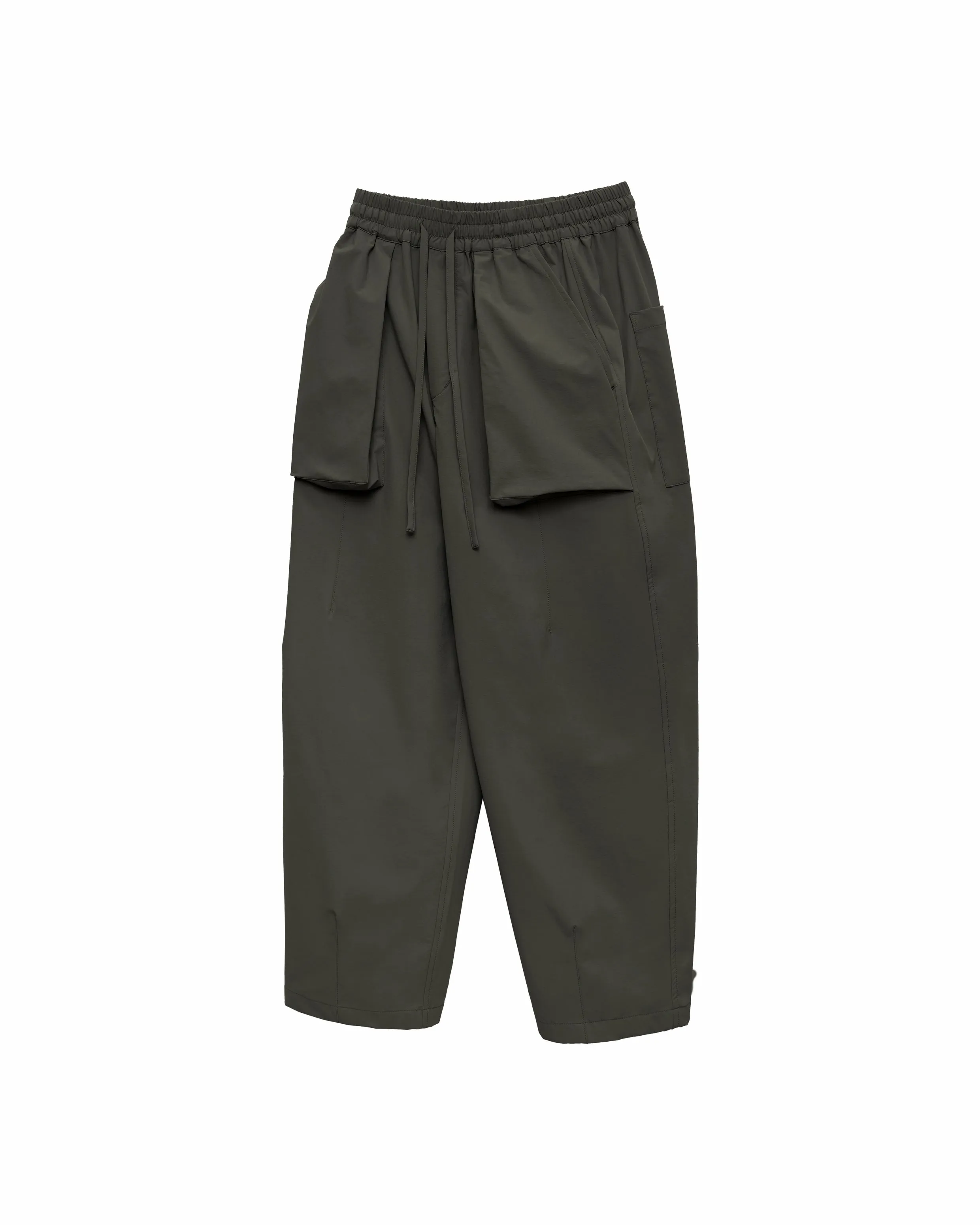Relaxed Elasticated Trousers 2.0 - Olive