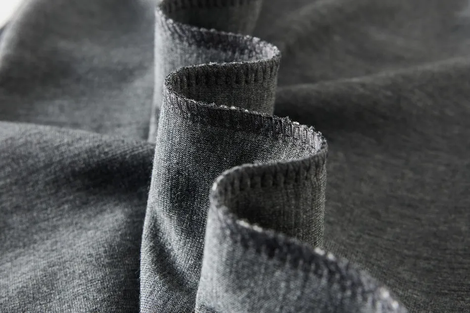 Relaxed Fit Knitted Sweatpant for Women with Drawstring Waist