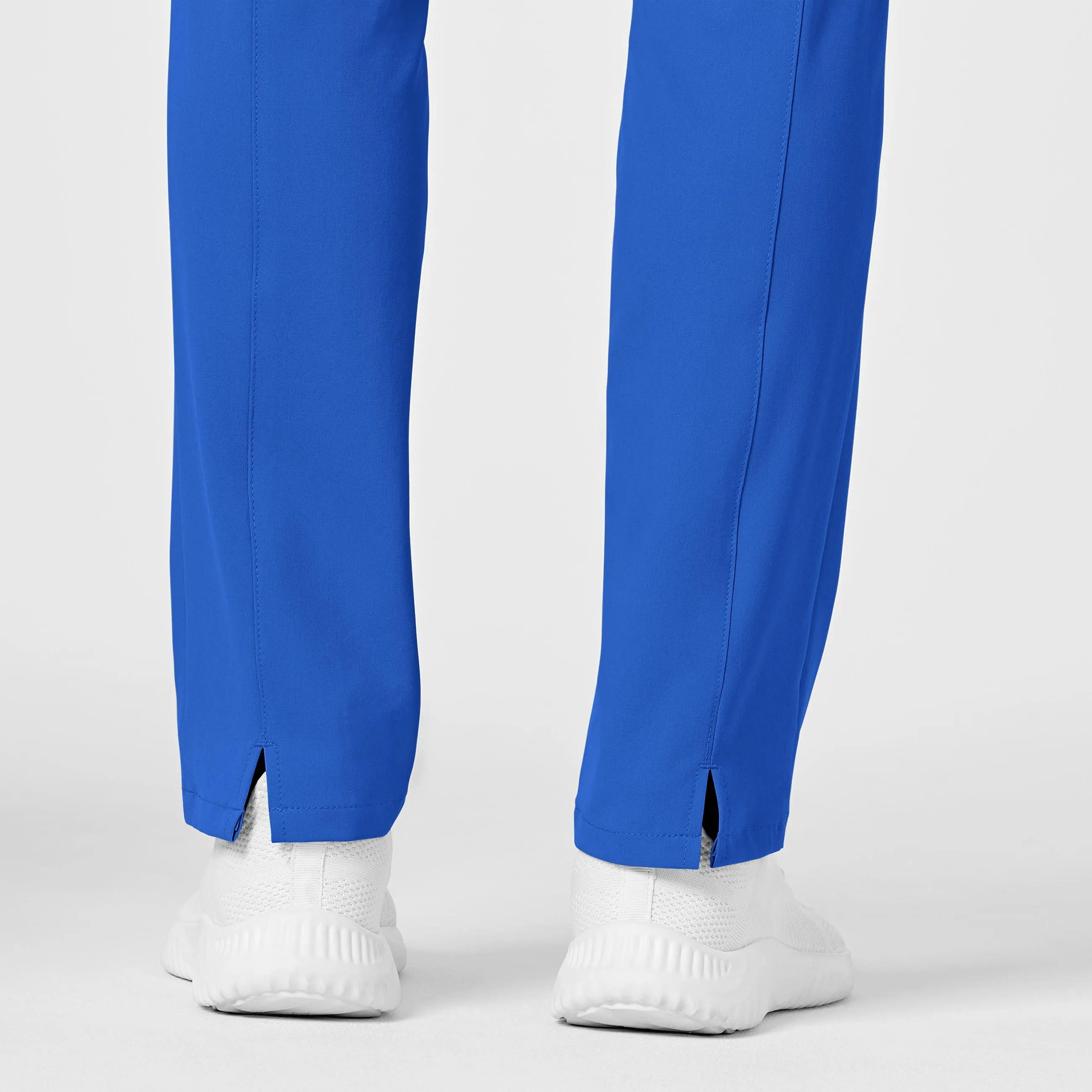RENEW 5334 High Waist Slim Leg Scrub Pants Royal