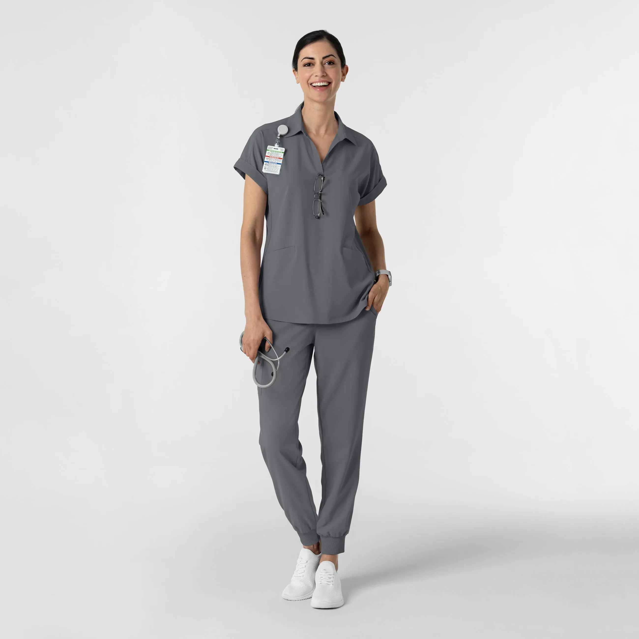 RENEW 5934 Jogger Scrub Pants Pewter