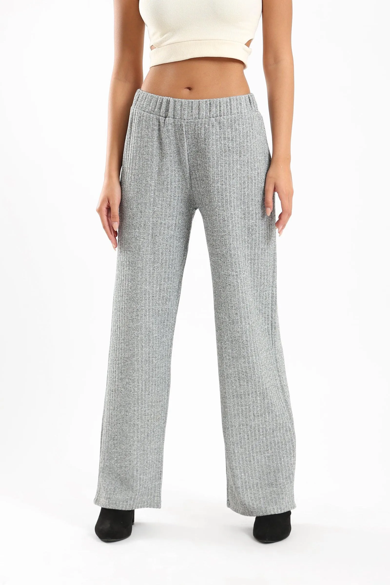 Ribbed Loose Lounge Pants