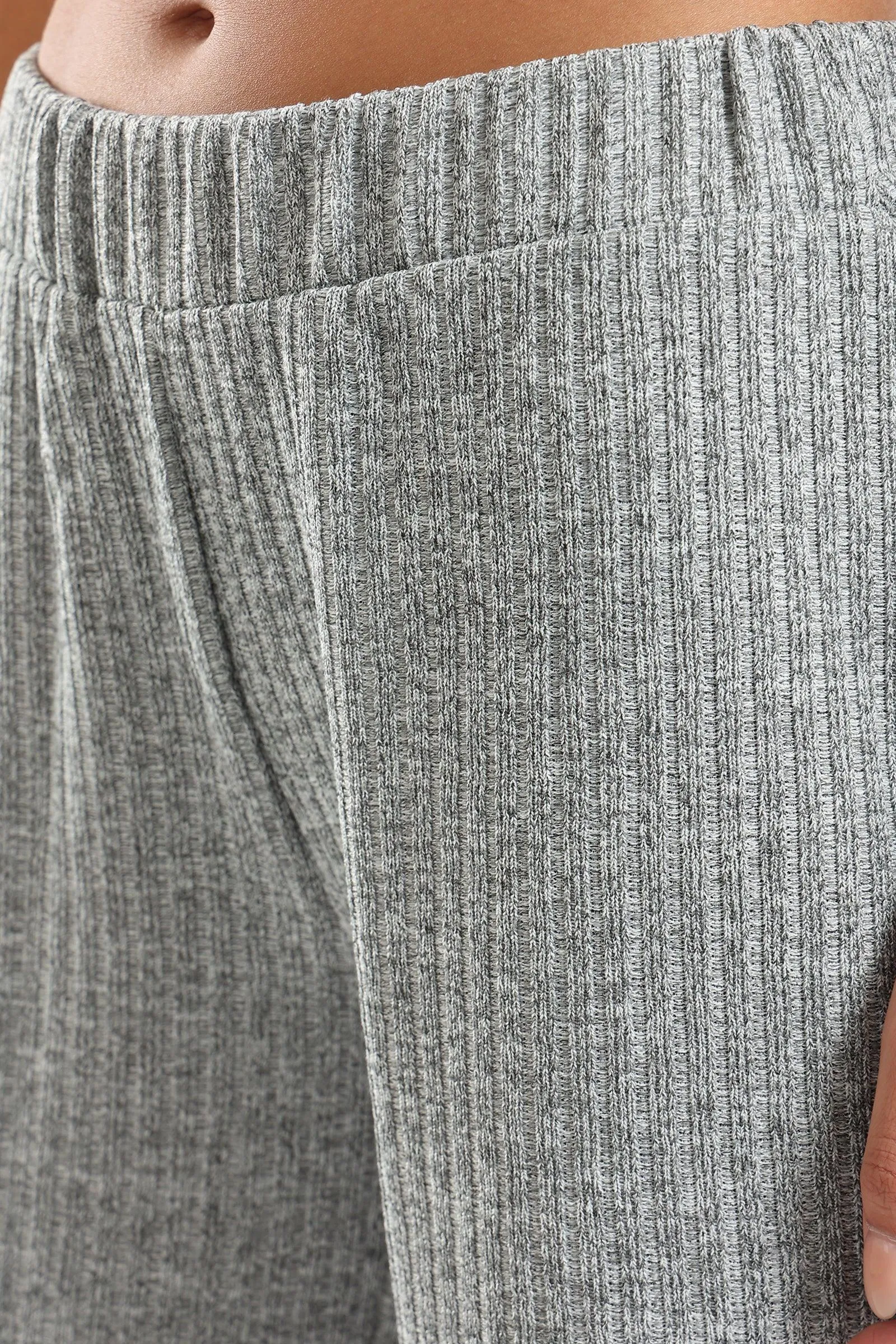 Ribbed Loose Lounge Pants