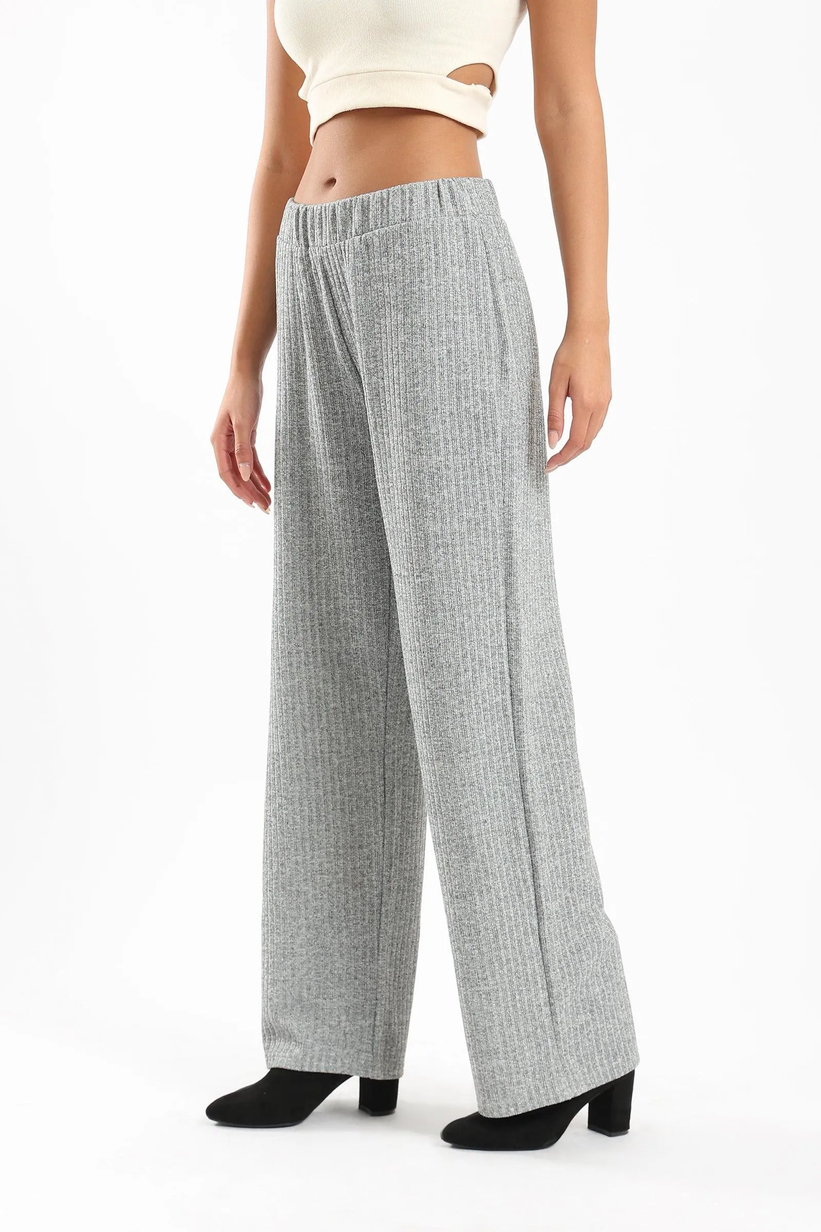 Ribbed Loose Lounge Pants