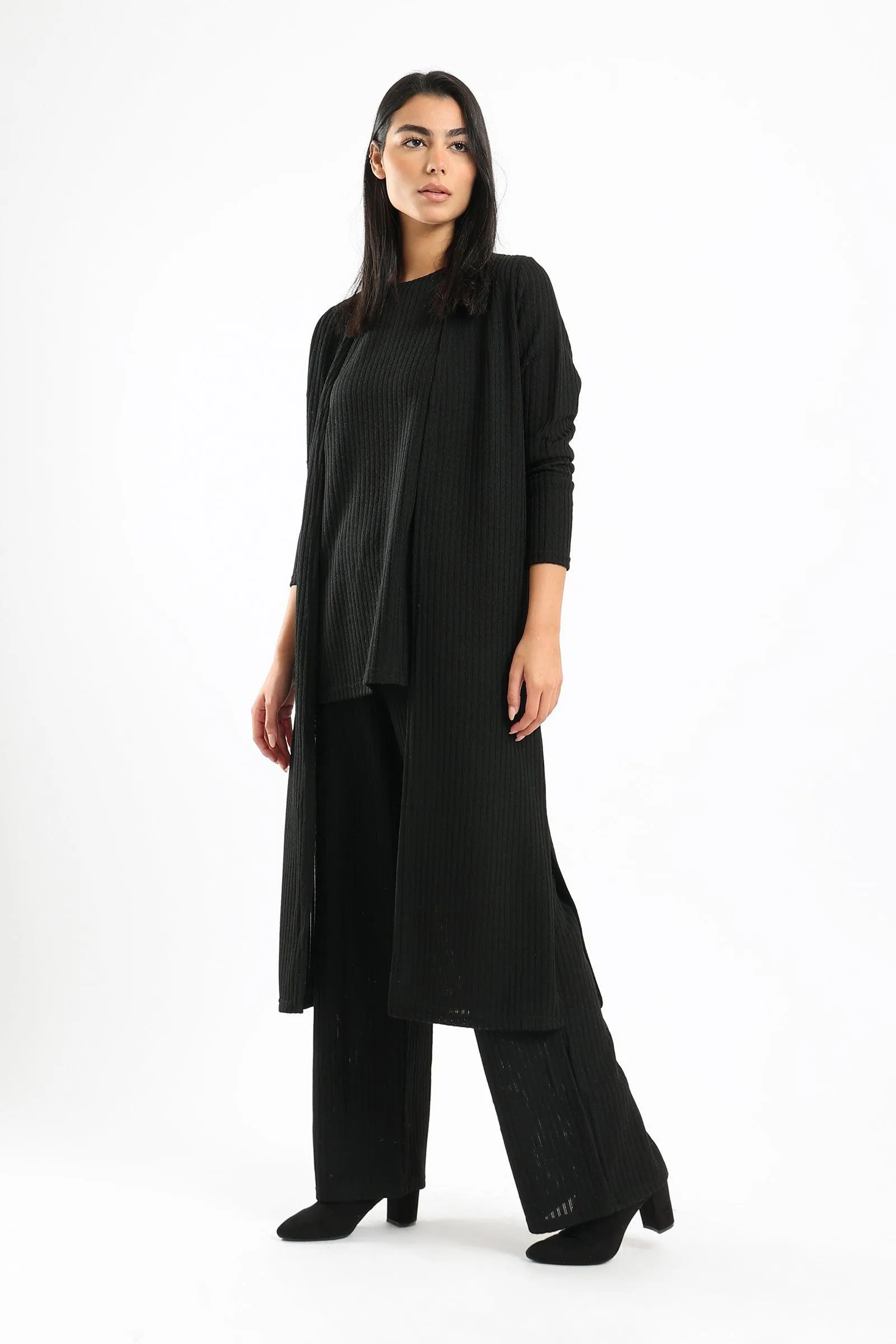 Ribbed Loose Lounge Pants