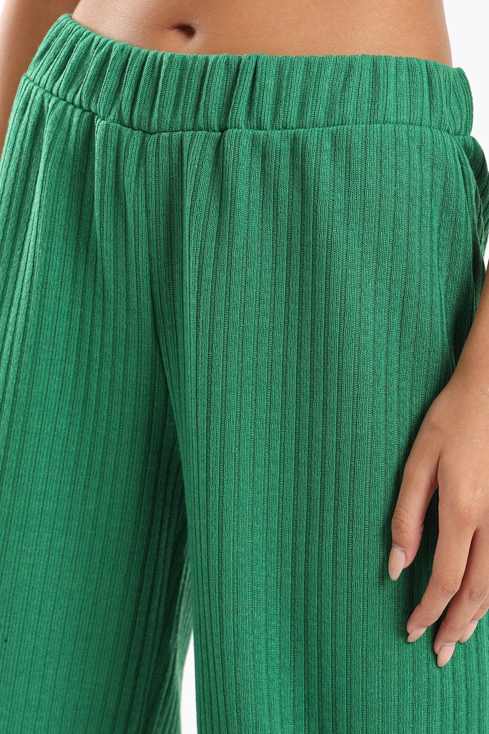 Ribbed Loose Lounge Pants
