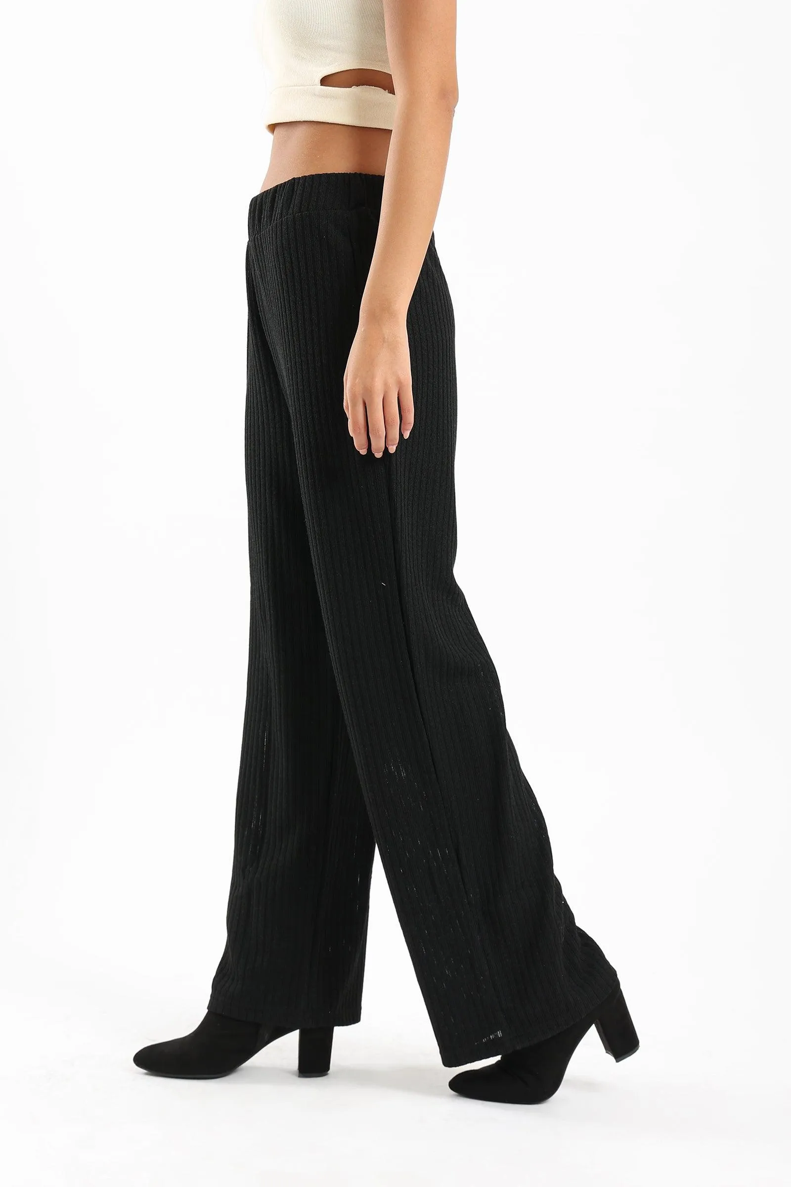 Ribbed Loose Lounge Pants