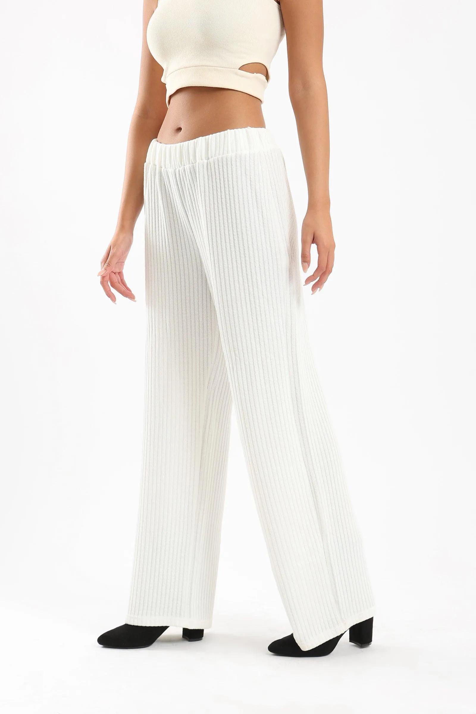 Ribbed Loose Lounge Pants