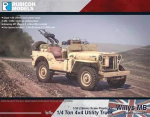 Rubicon Models - Willys MB ¼ ton 4x4 Truck (Commonwealth)